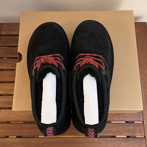 UGG Neumel Heritage Platform Boots Black USA Women Size 9/UK 7/EU 40 - Picture 13 of 13